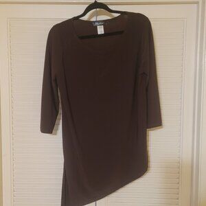 Women's Long Sleeve Blouse by Intuition. Same Day Shipping.